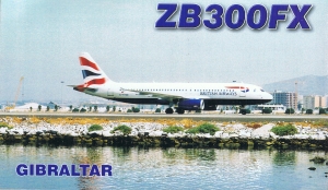 ZB300FX QSL image awaited.